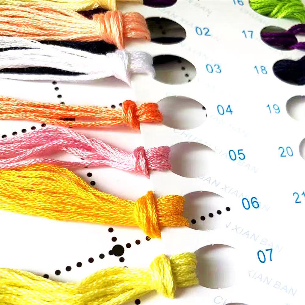 ZZ6248 Kits de punto de cruz,  - Cotton Embroidery Thread Skeins reseña y precio