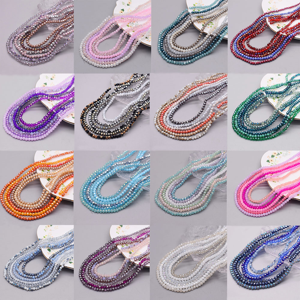 Esquema de colores, 6 hebras/b - Glass Seed Beads 2Mm Jewelry Making reseña y precio