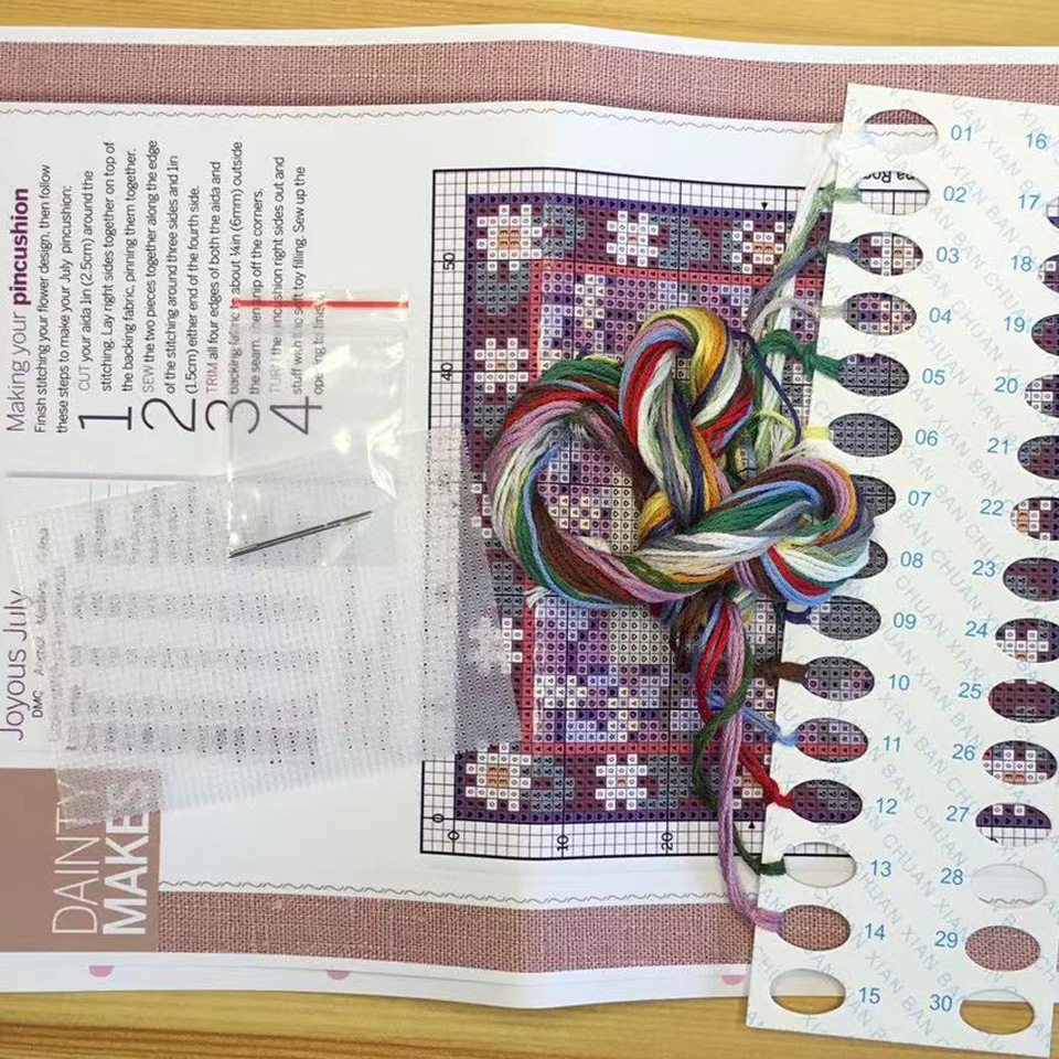 ZC170 kits de punto de cruz ju - Cotton Embroidery Thread Skeins reseña y precio