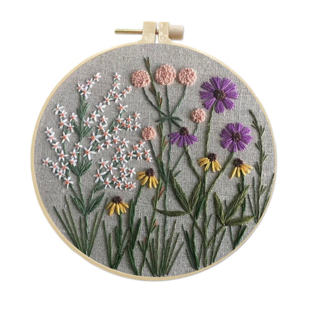 Kits de bordado DIY con patrón - Cotton Embroidery Thread Skeins reseña y precio